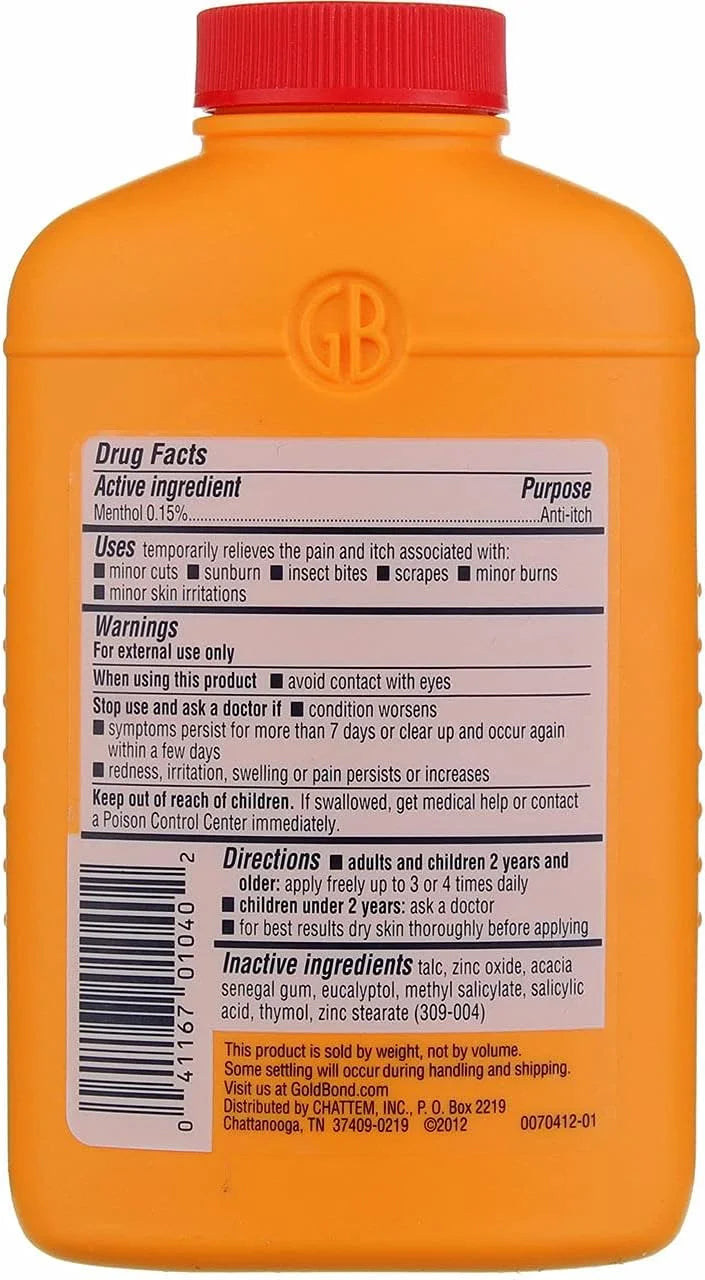 Gold Bond Medicated Powder 4oz (Pack of 2)