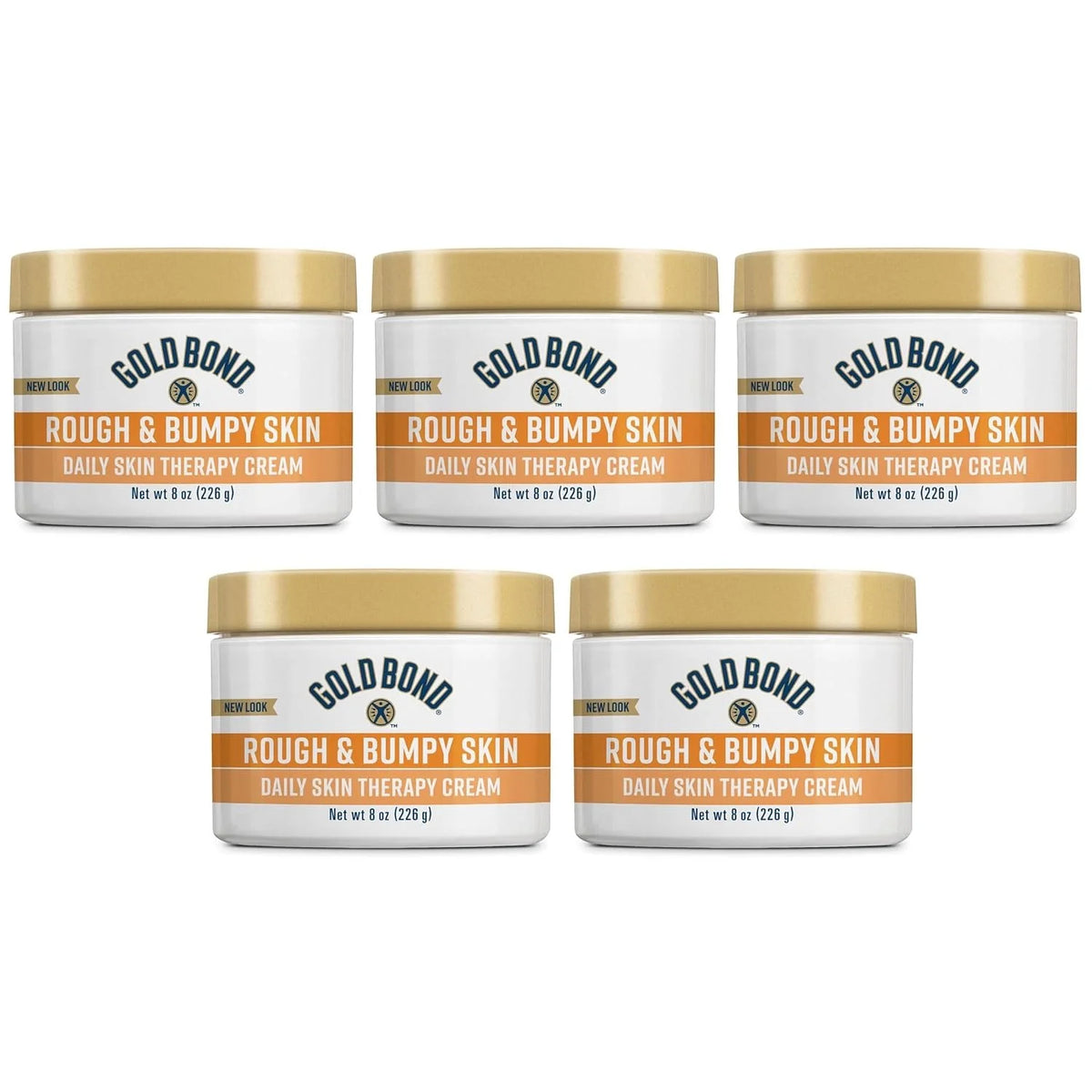 Gold Bond Rough & Bumpy Daily Skin Therapy, 8 oz (Pack of 5)