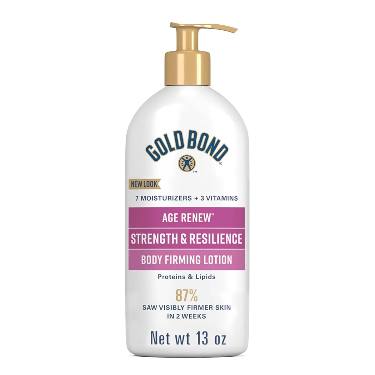 Gold Bond Age Renew Strength & Resilience Lotion for Mature Skin, 13 Oz.