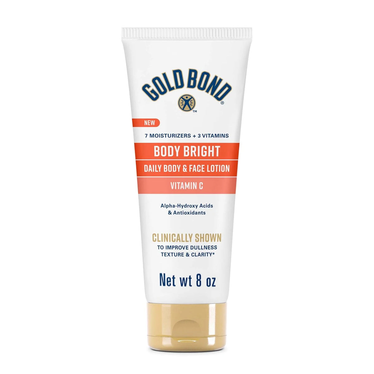 Gold Bond Body Bright Face & Body Lotion For Women & Men With Vitamin C