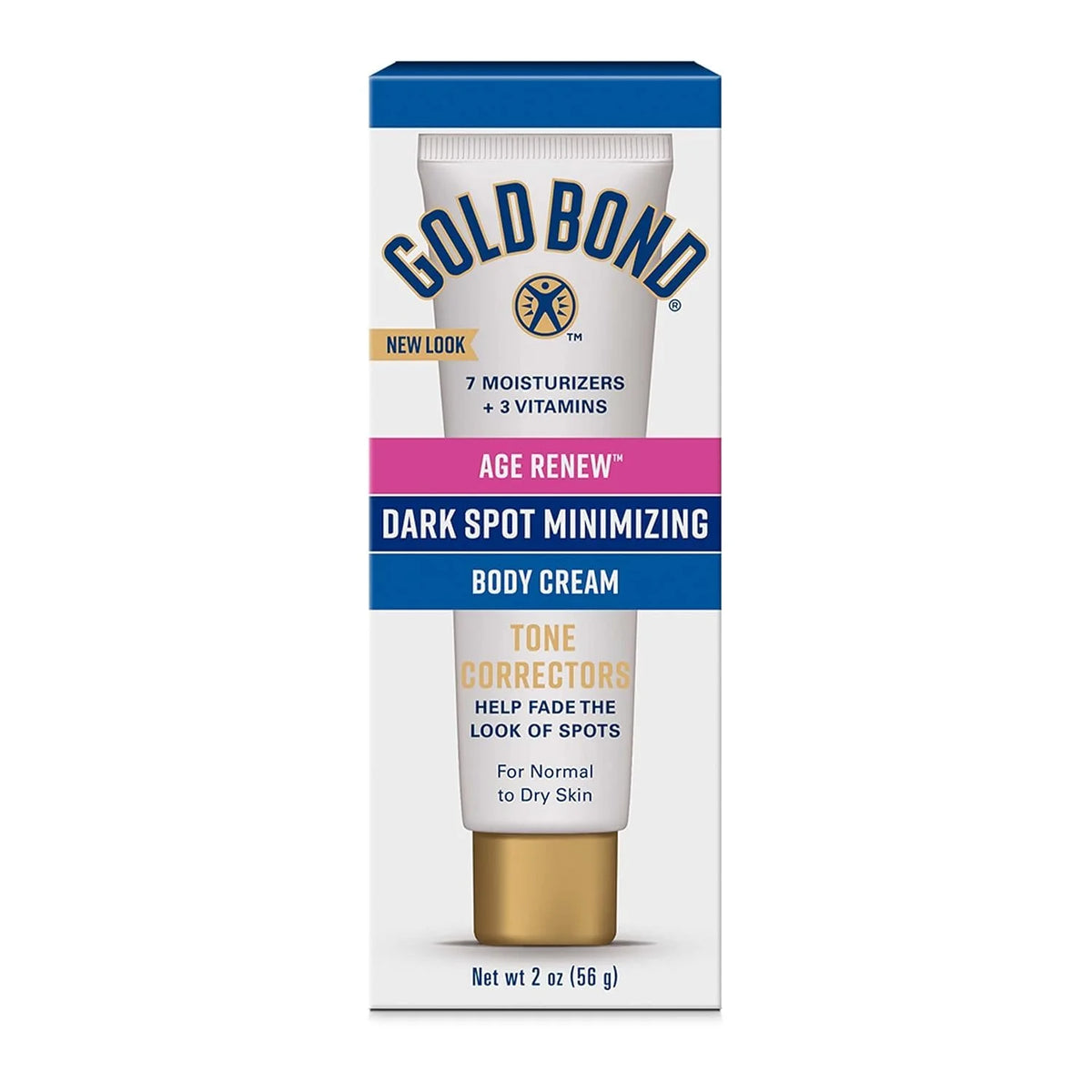 Gold Bond Age Renew Dark Spot Minimizing Age Renew Body Cream, 2 oz