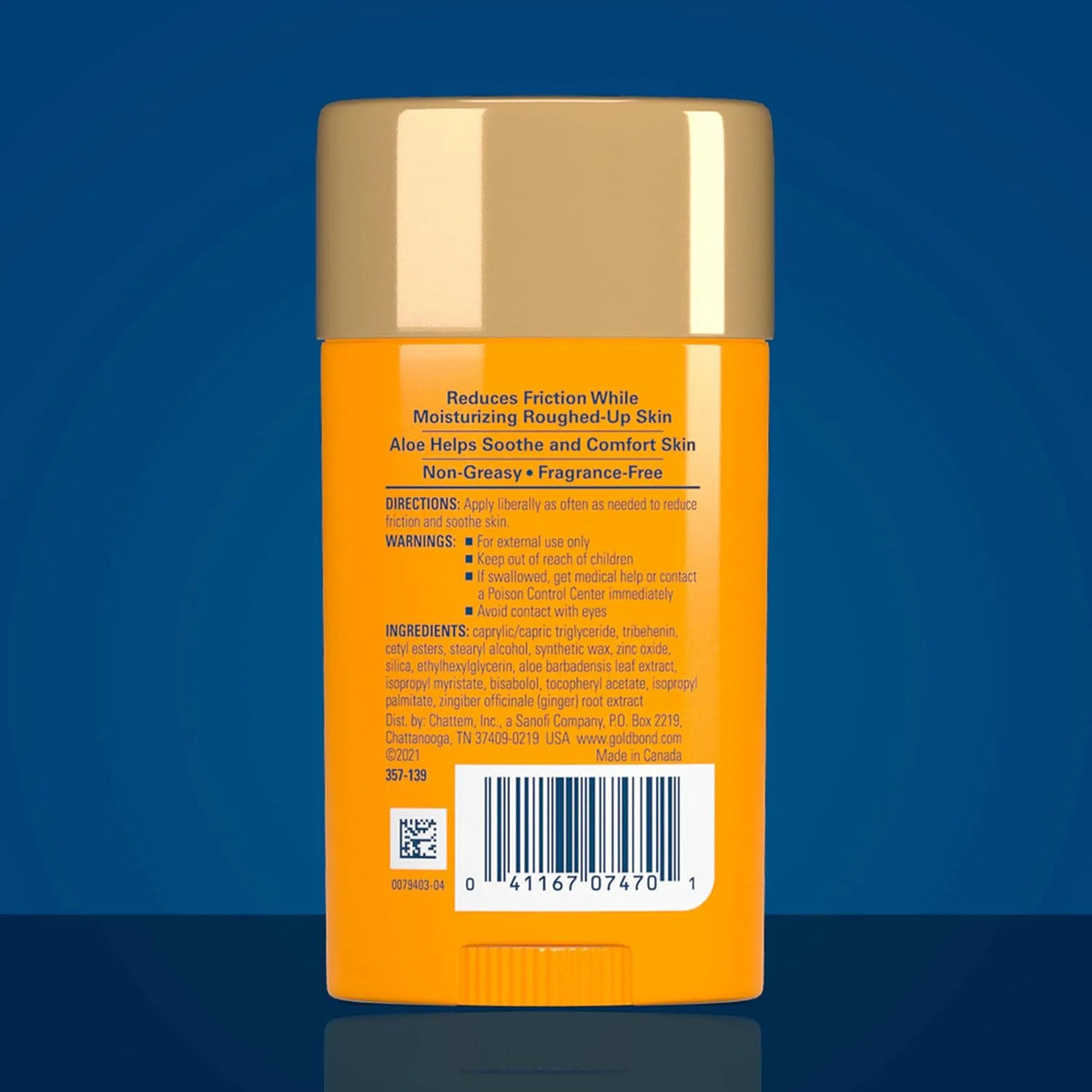 Gold Bond Friction Defense Stick, Anti Chafing Stick, 1.75 Ounce (Pack of 12)