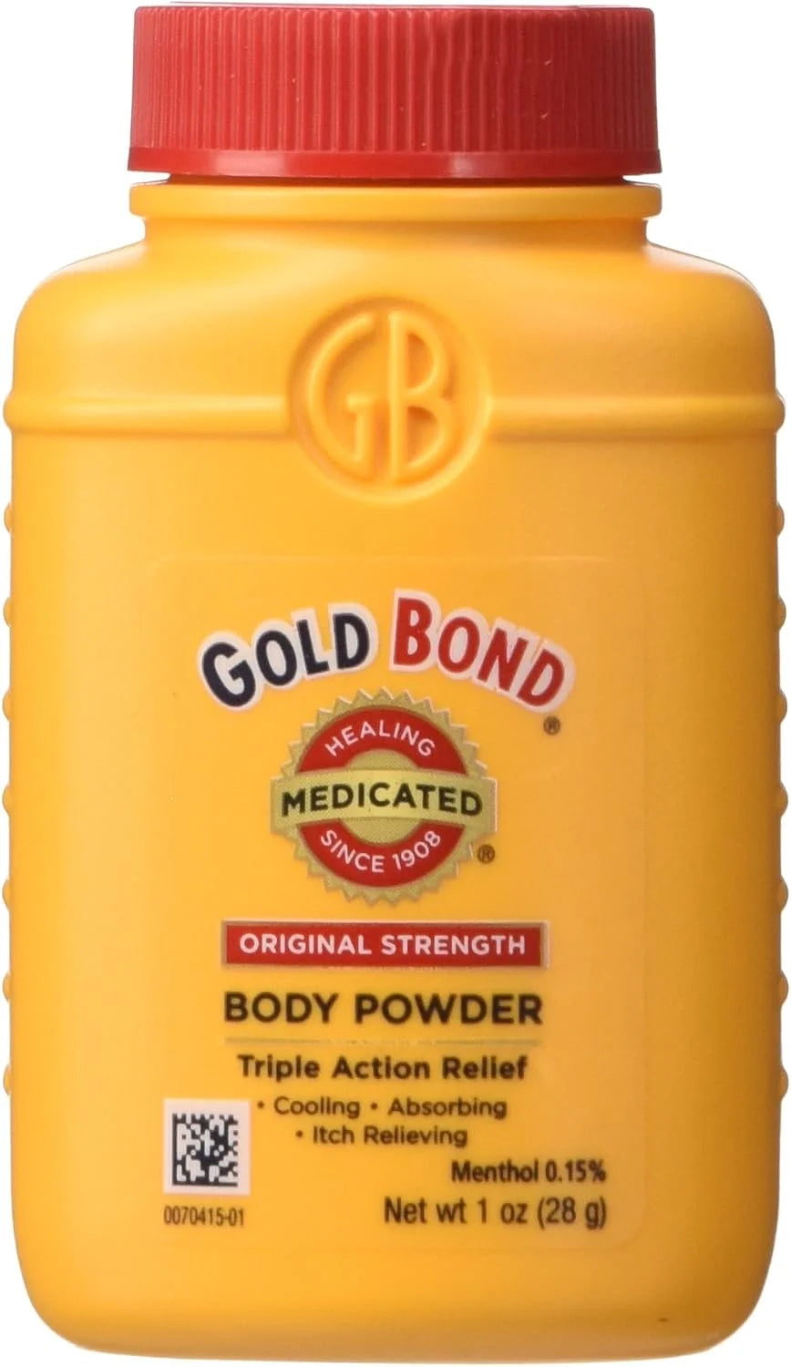 Gold Bond Medicated Body Powder Original Strength, 1 Ounce