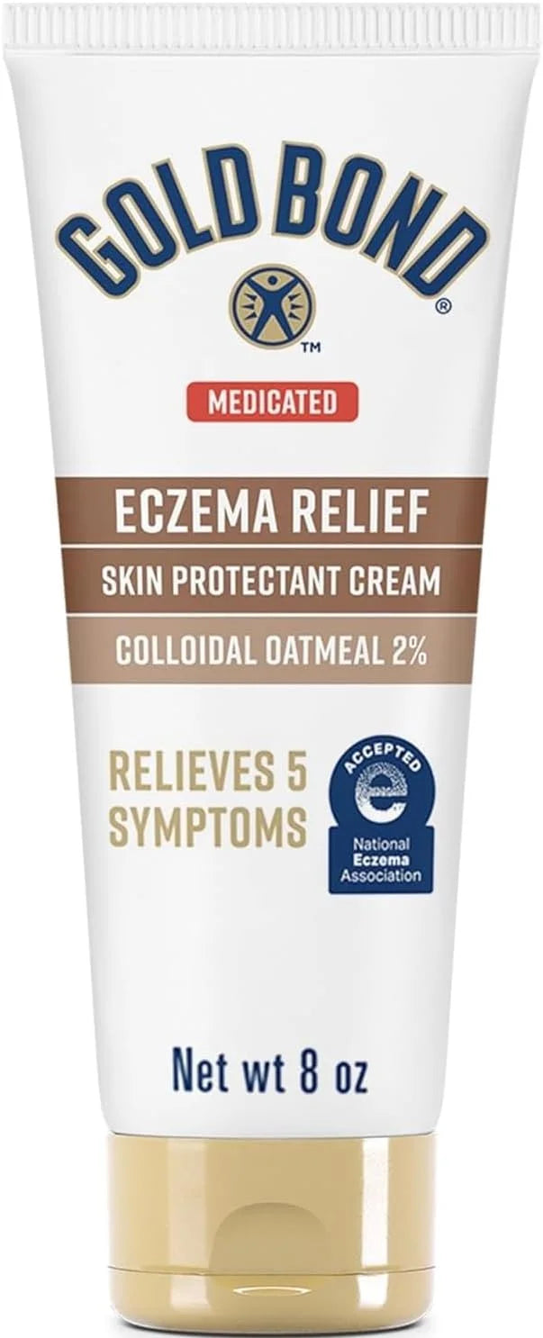 Gold Bond Ultimate Eczema Relief Skin Therapy Cream 8 oz Pack of 4