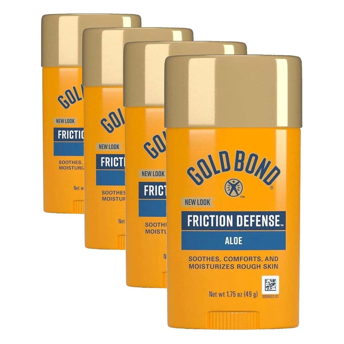 Gold Bond Friction Defense Stick, Anti Chafing Stick, 1.75 Ounce (Pack of 12)