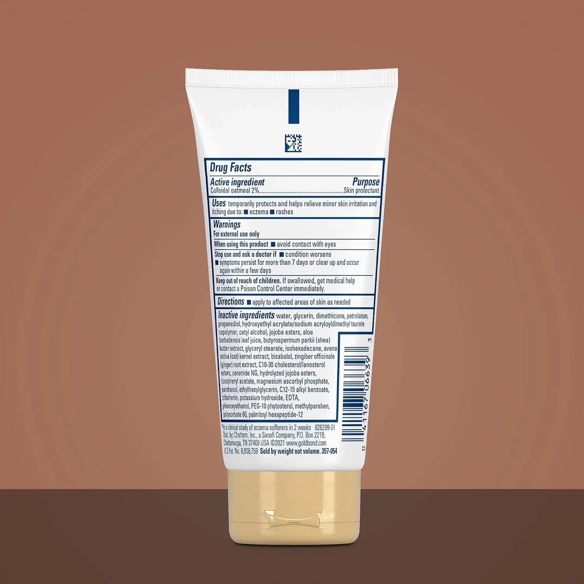 Gold Bond Medicated Eczema Relief Hand Cream, 3 oz, 2% Colloidal Oatmeal