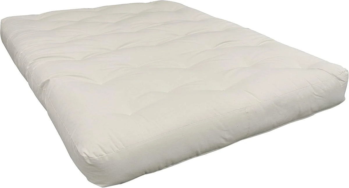 Gold Bond 6" All Futon Mattress, Natural, Full, Natural