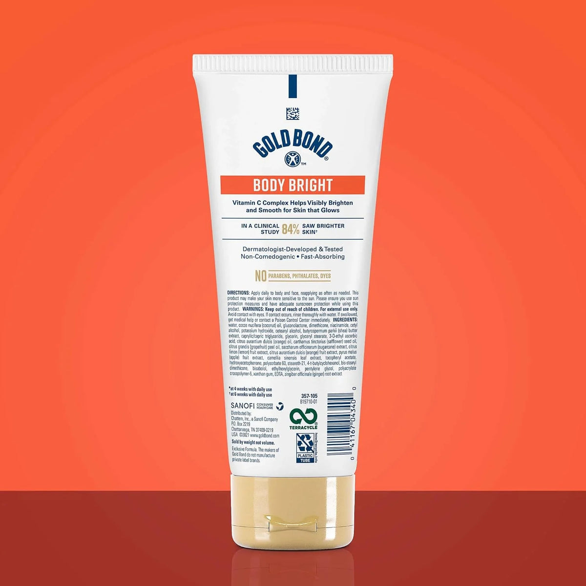 Gold Bond Body Bright Face & Body Lotion For Women & Men With Vitamin C