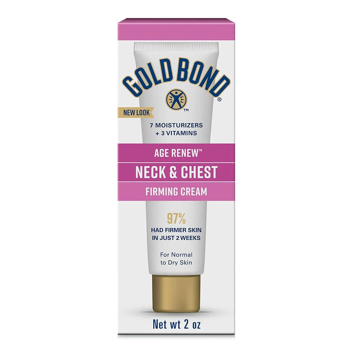 Gold Bond Ultimate Firming Neck & Chest Cream - 2 Oz (pack of 2)