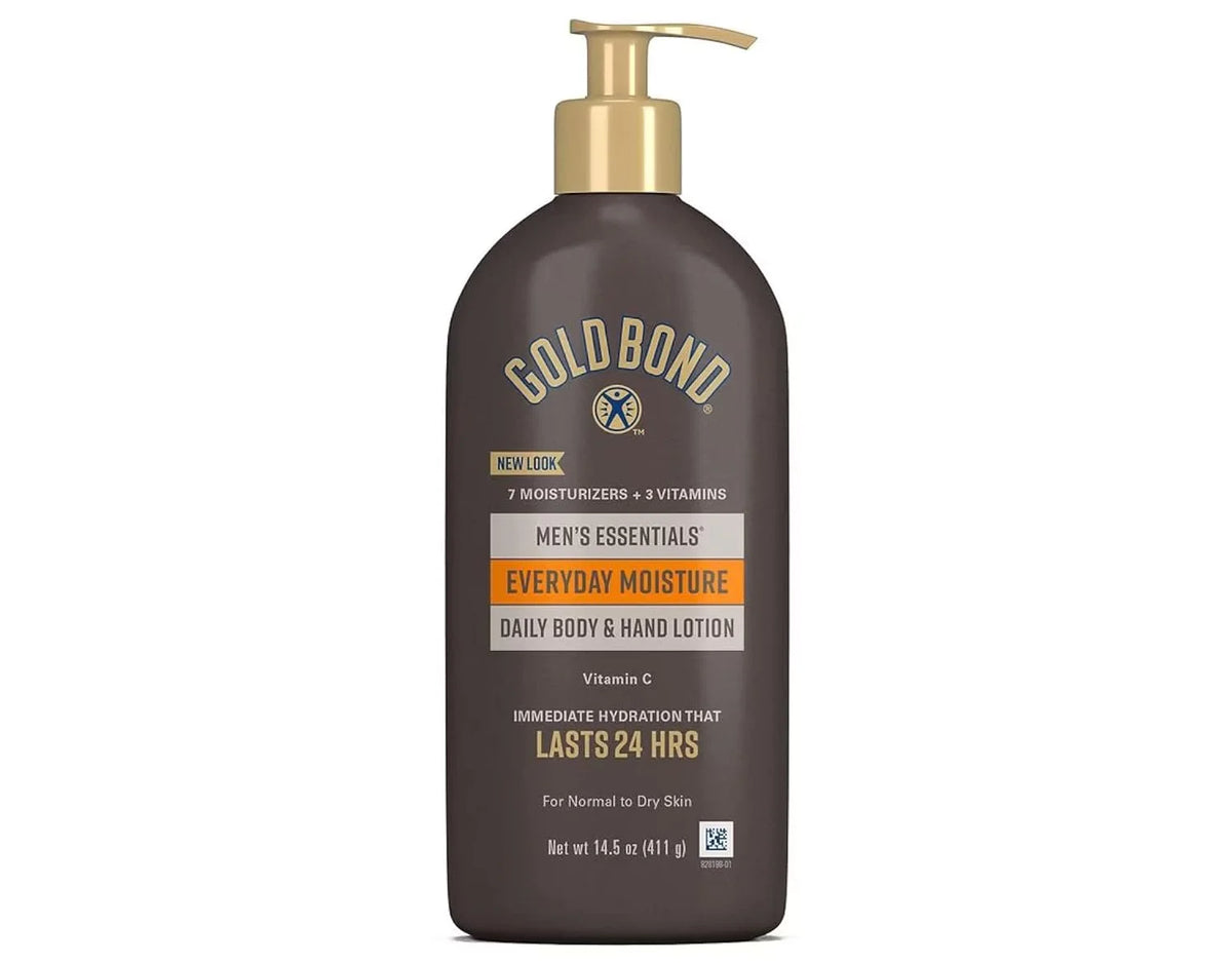 Gold Bond Ultimate Men's Essentials Hydrating Lotion 14.50 oz (Pack of 10)