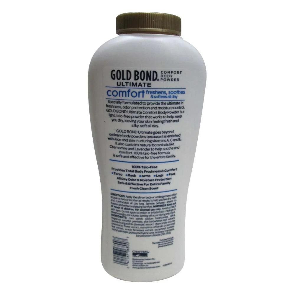 Gold Bond Ult Pwdd Size 10 Oz Gold Bond Ultimate Comfort Body Powder With Aloe